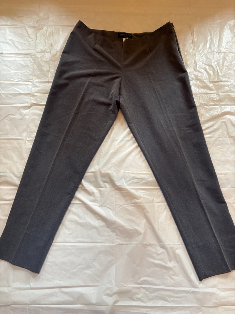 Women's Little Black Pant With Fitlogic Gray Dress Pants